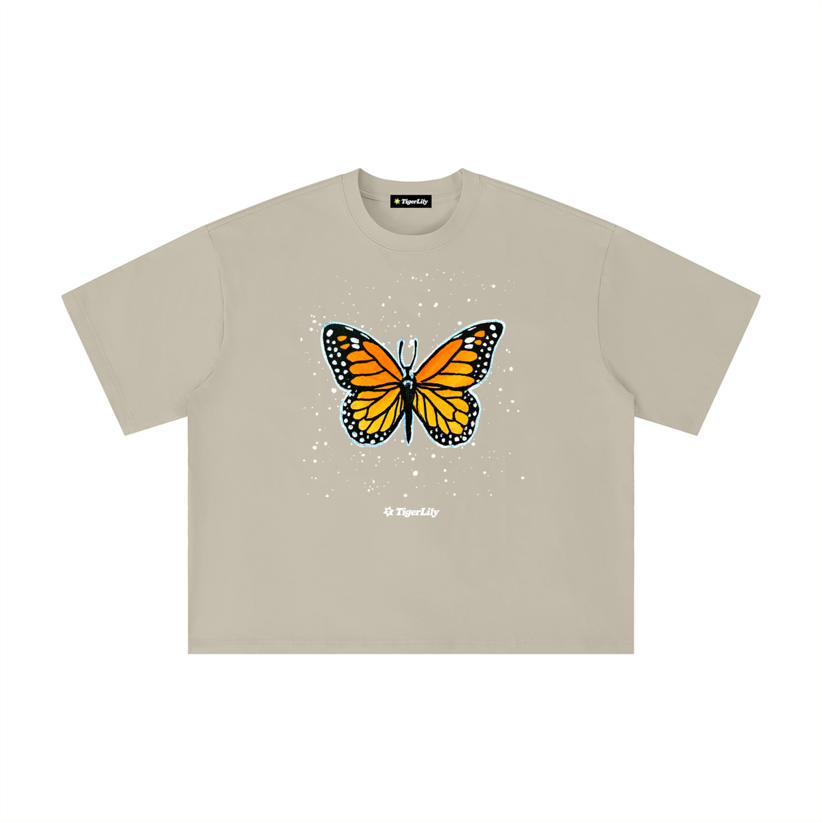 Butterfly Boxy Oversized T-Shirt