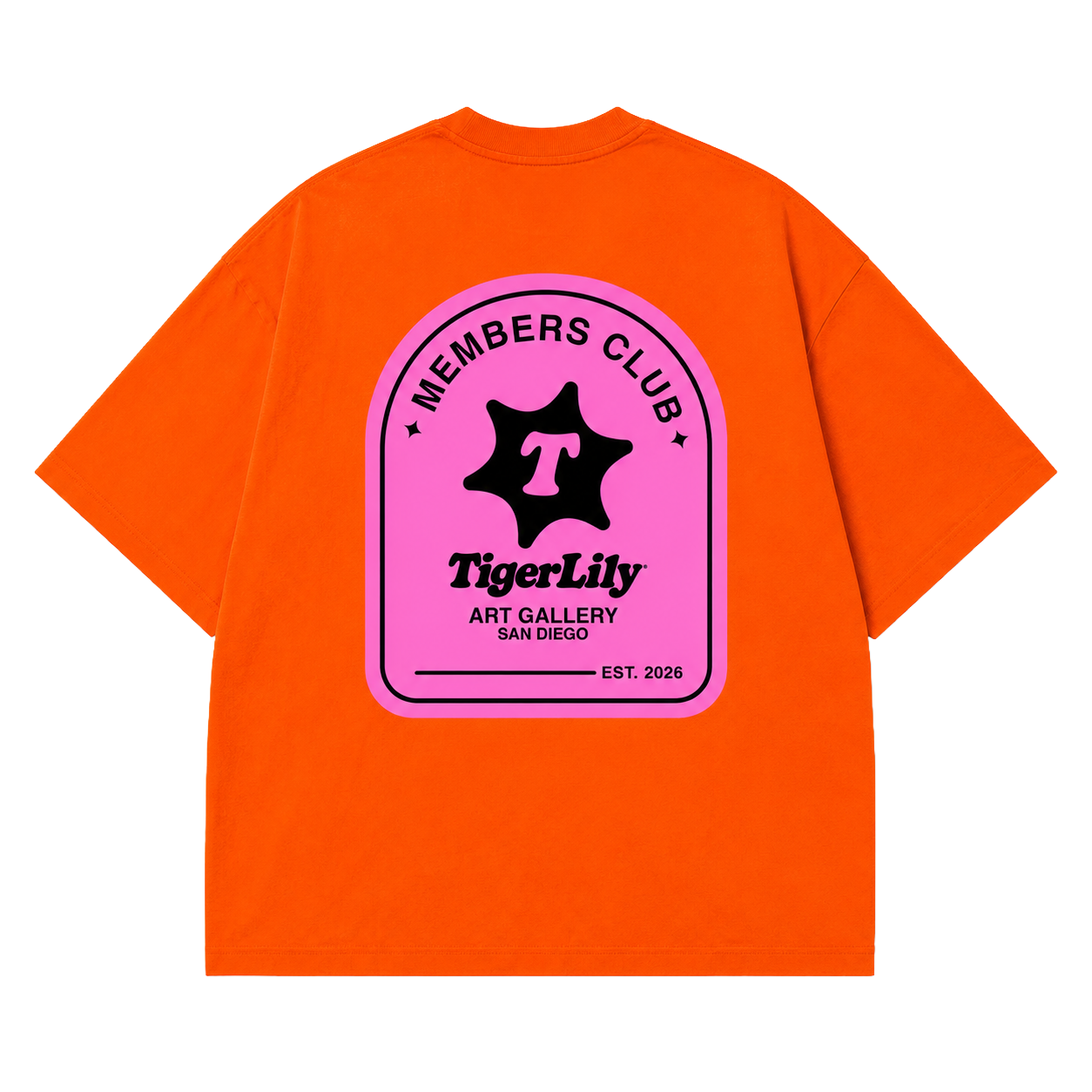 Members Club Oversized Tshirt