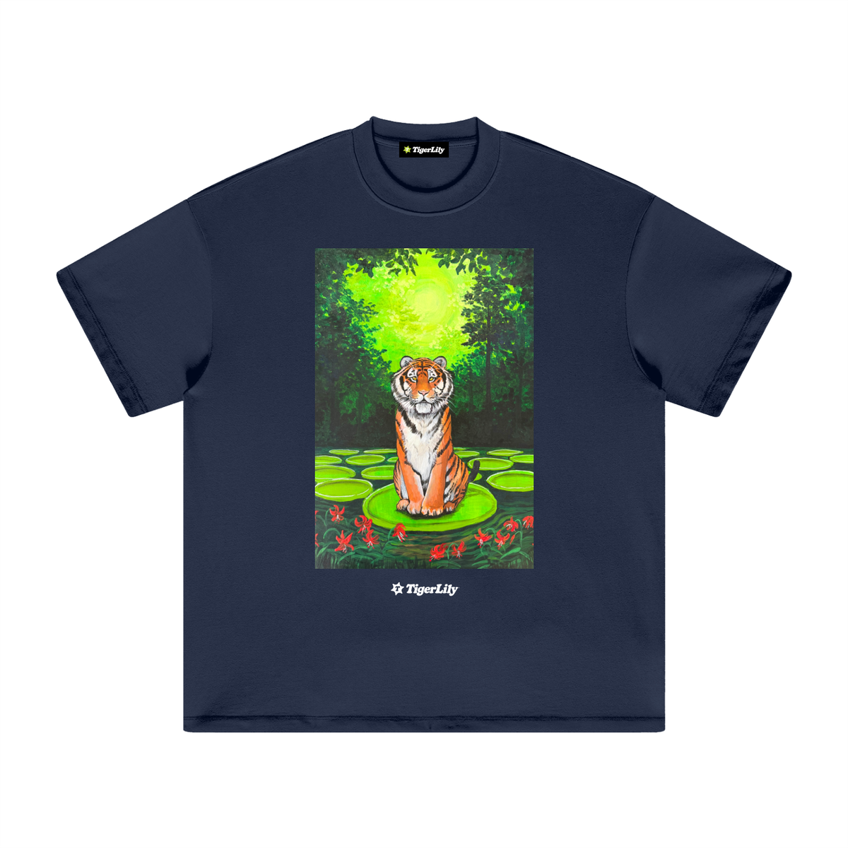 Tiger Lily Pad T-Shirt